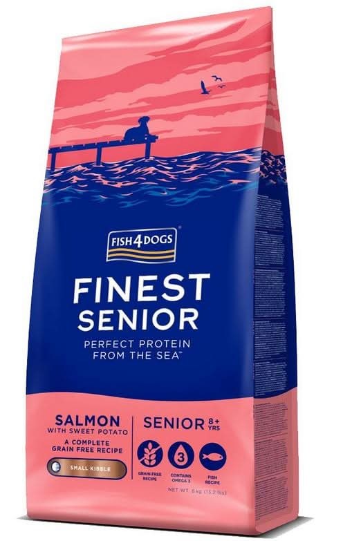 Fish4Dogs Senior Salmon & Sweet Potato (Sb) Ração Seca para Cão 6 kg