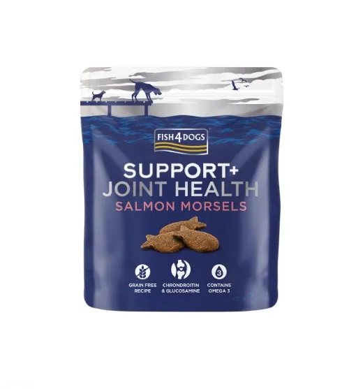 Fish4Dogs Support+ Joint Health Salmon Morsels Snack para Cão 225 g