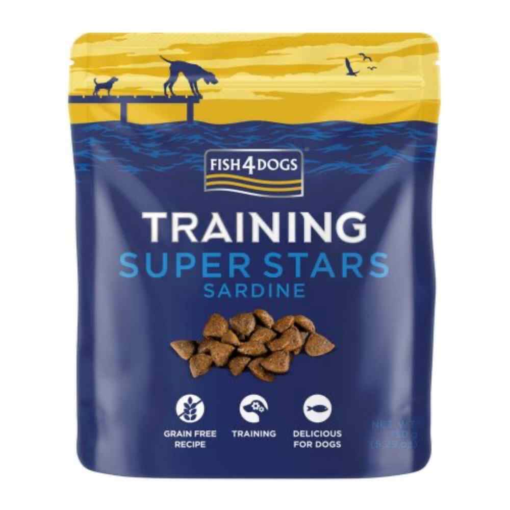 Fish4Dogs Training Superstars Sardine Snack para Cão 150 g