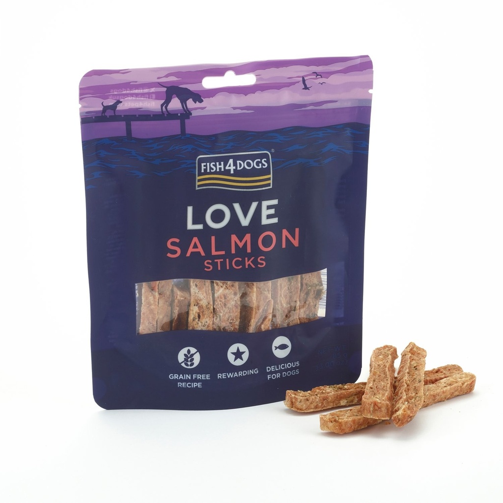 [SST202] F4D Love Salmon Sticks 85g