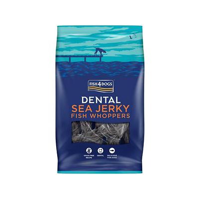 Fish4Dogs Dental Sea Jerky Fish Whoppers Snack para Cão 500 g