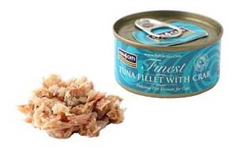 F4C Finest Tuna Fillet With Crab 70g 