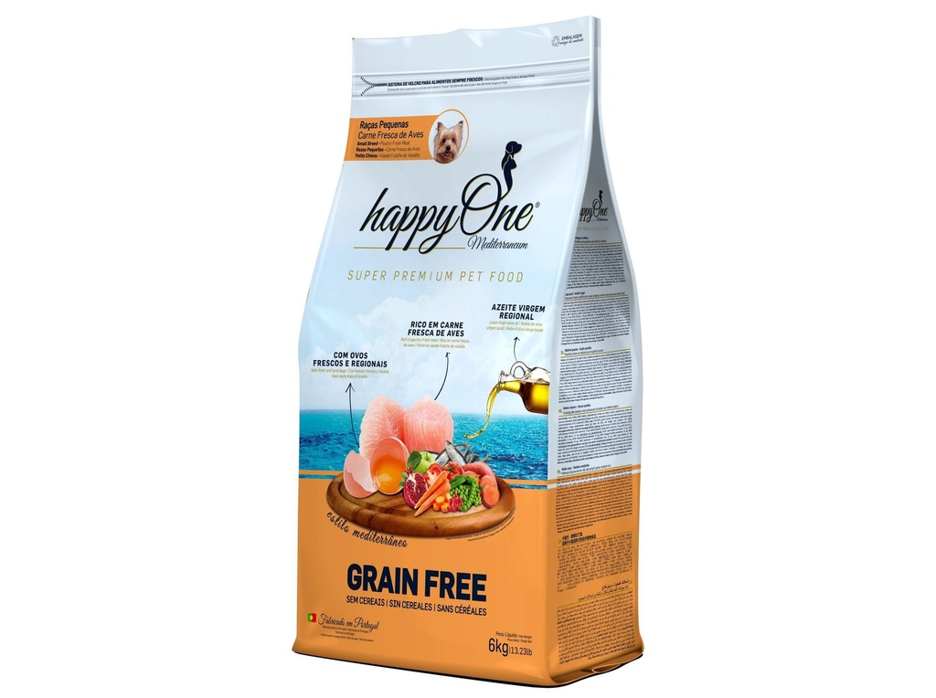 [MEDIT003-03] happyOne MEDITERRANEUM Small Breeds 6 kg