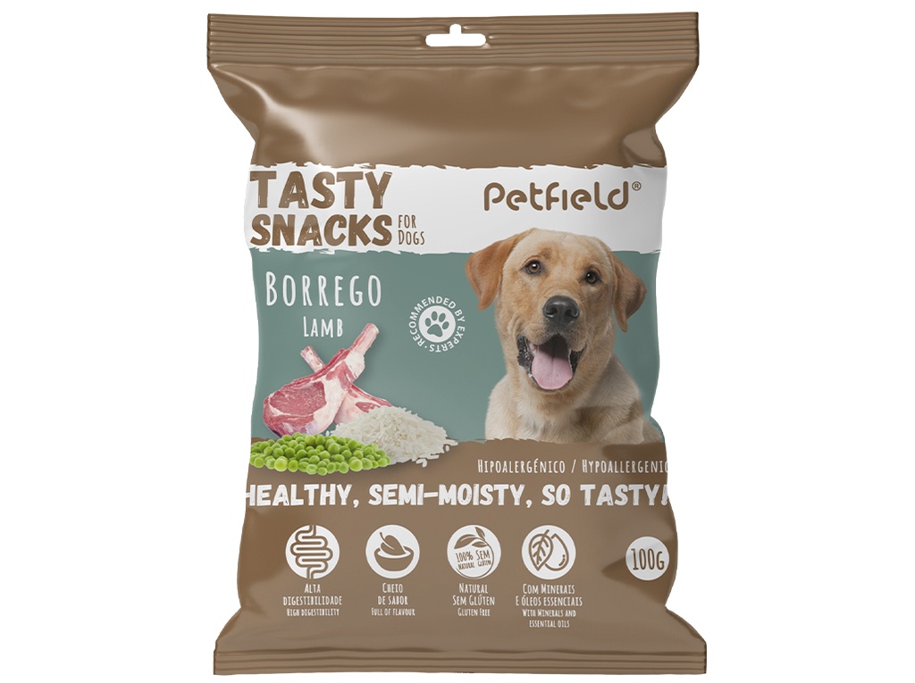 Petfield Tasty Snacks Lamb para Cão 100 g