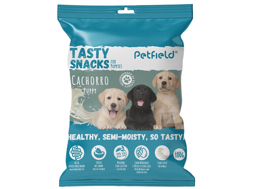 Petfield Tasty Snacks Puppy para Cão 100 g