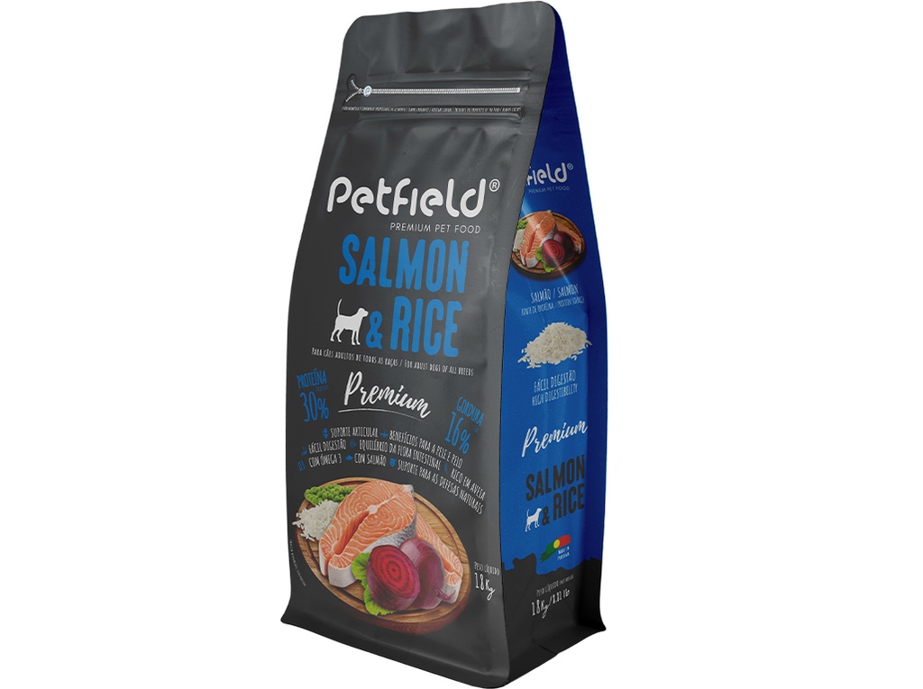 [PETFLD2042] Petfield Premium Salmon & Rice 18 kg