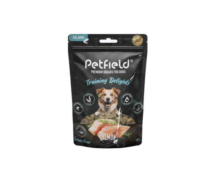 Petfield Training Delights Salmon 150g 