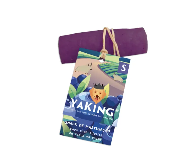 YAKING Dog Chew Blueberry Small
