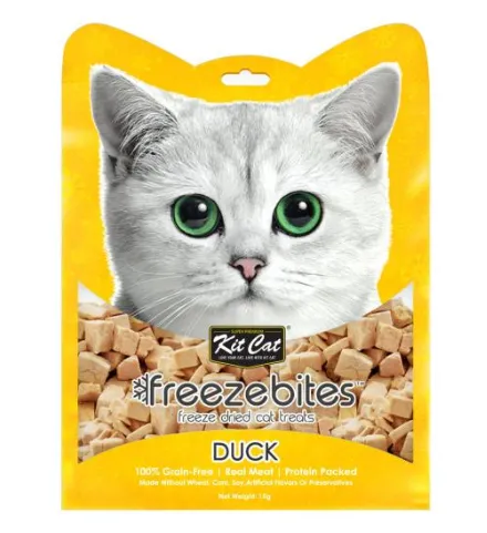 KitCat FreezeBites — Duck Snack para Gato