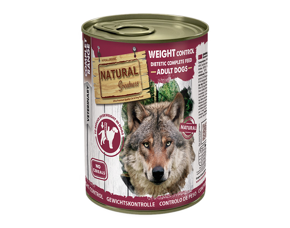 Natural Greatness Weight Reduction Diet Dog Alimento Húmido para Cão 400 g
