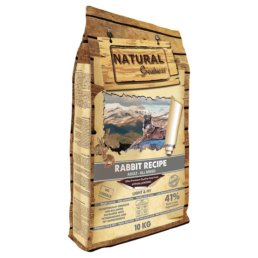 [NGD-UP-04-3] Natural Greatness Rabbit Light & Fit 10 Kg