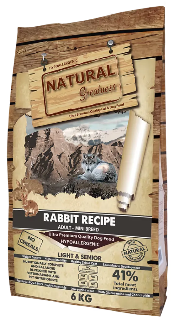 Natural Greatness Rabbit Light & Senior Mini 6 Kg