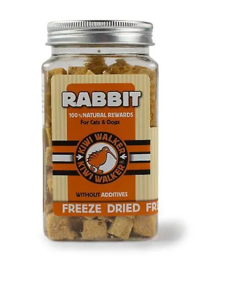 Fd Snack-Rabbit Square Jar para Cão e Gato