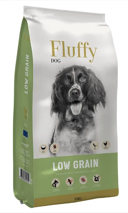 Fluffy Dog Low Grain 15 Kg