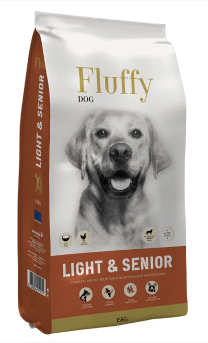 Fluffy Dog Light & Senior 15 Kg