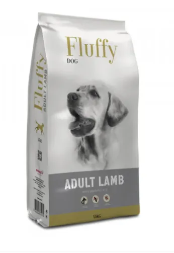 Fluffy Dog Adult Lamb Ração Seca para Cão 4 kg