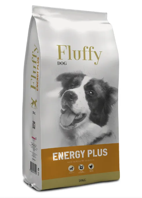 Fluffy Dog Energy Plus Ração Seca para Cão 20 kg
