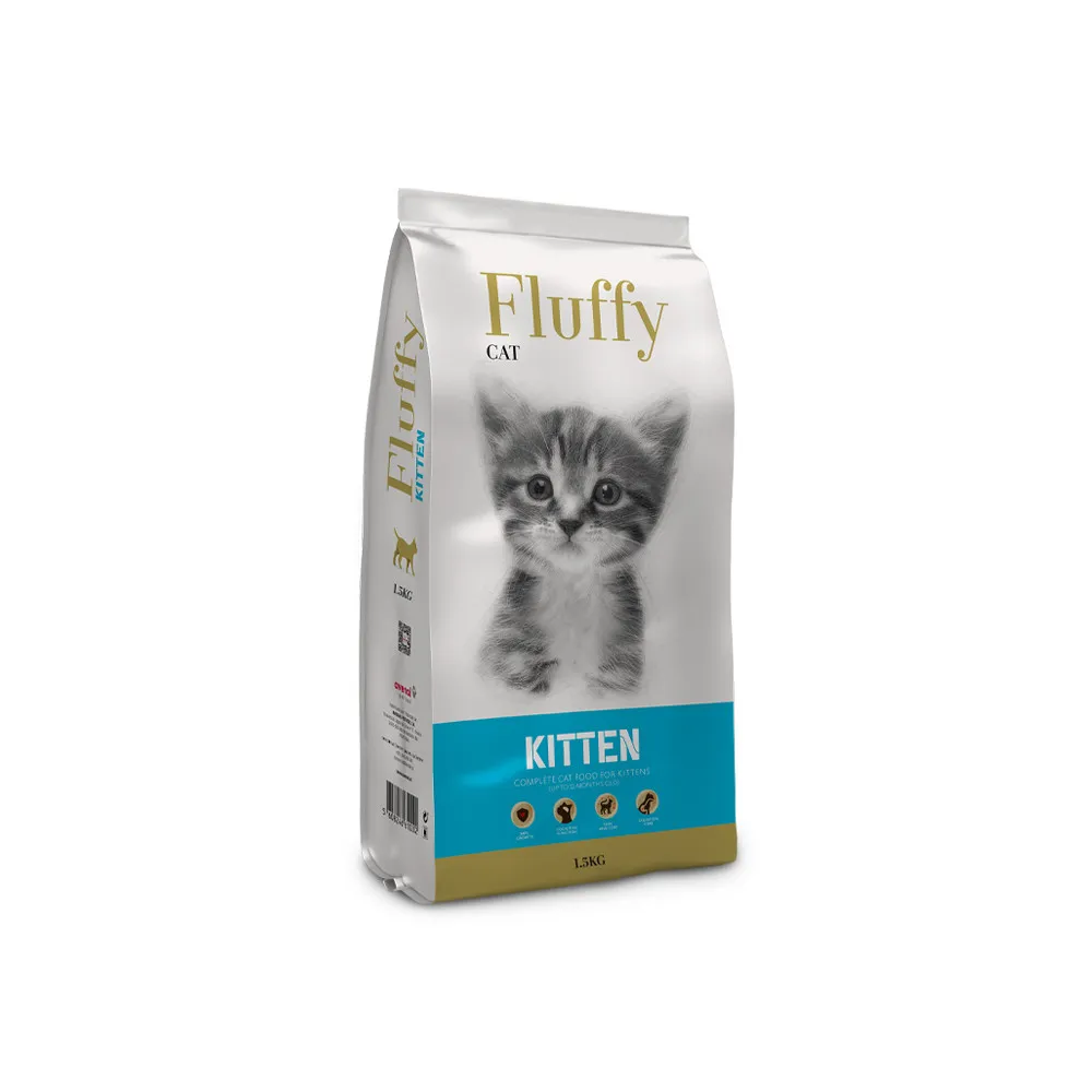 [1145001215] Fluffy Cat Kitten 15 Kg