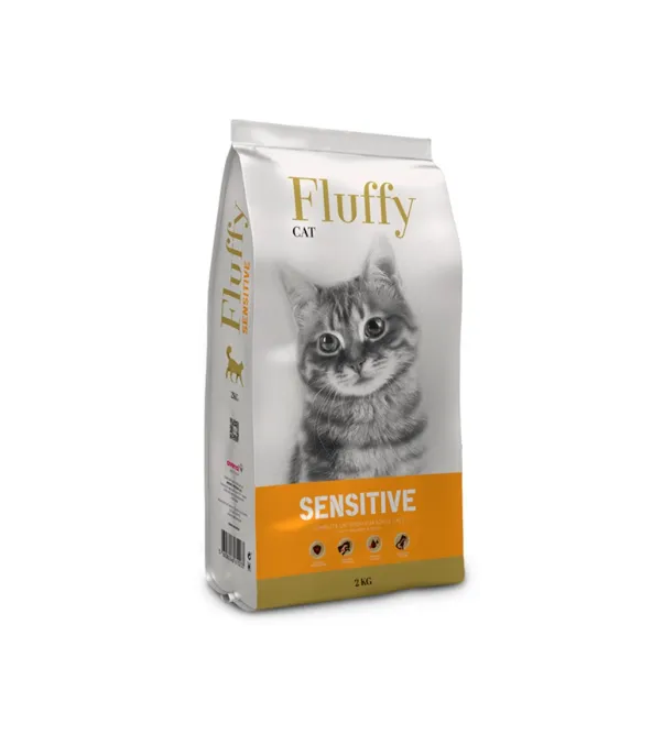 [1145101402] Fluffy Cat Sensitive 2 Kg