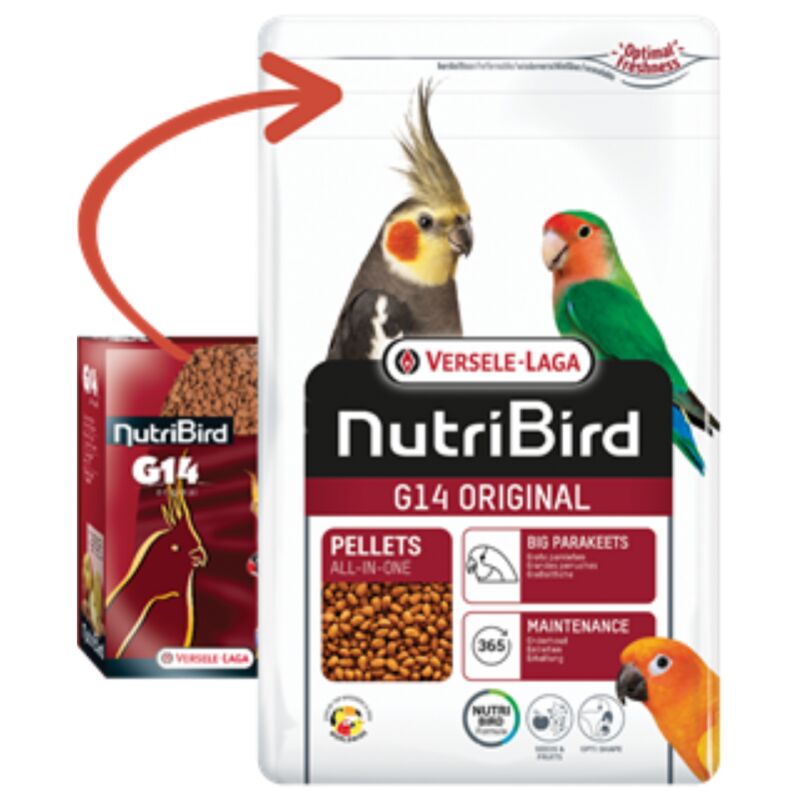 NutriBird G14 Original Alimento para Aves 1 kg