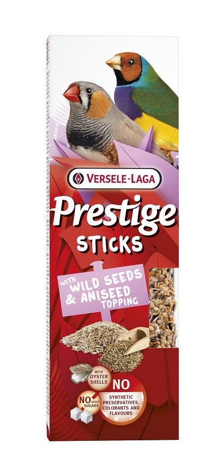 Sticks Small Passerines with Wild Seeds & Aniseed topping — 2 un. 60 g