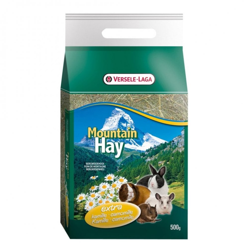 Mountain Hay Camomille Feno para Roedores 500 g