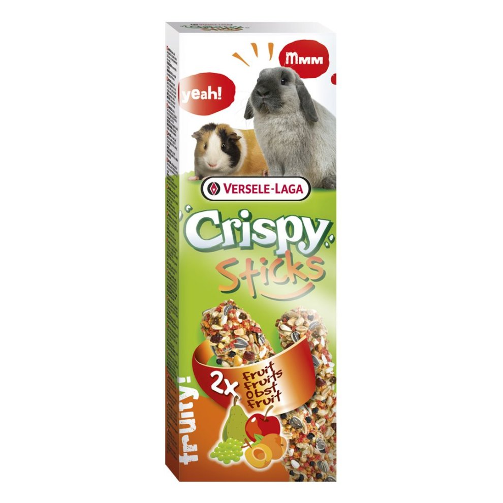 Sticks Rabbits-Guinea Pigs Fruit 2 un. 110 g