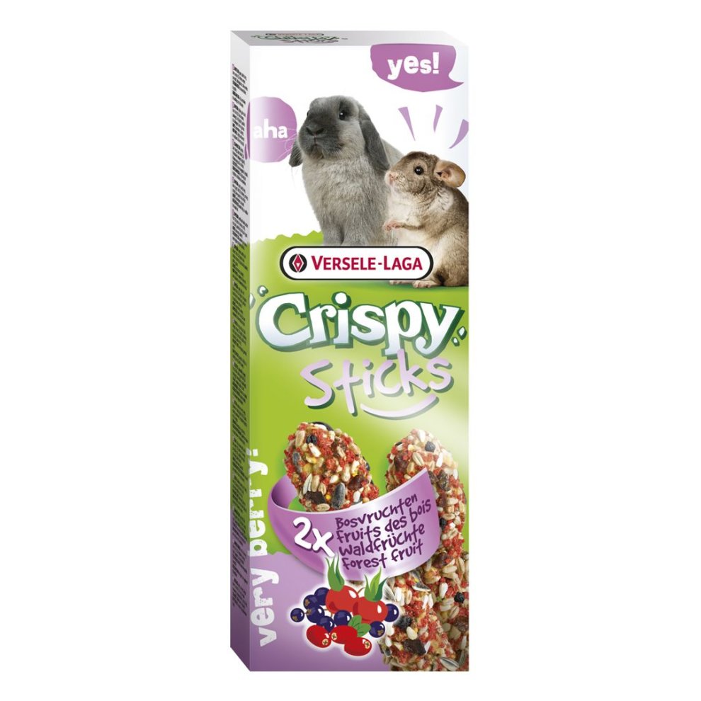 Sticks Rabbits-Chinchillas Forest Fruit 2 un. 110 g