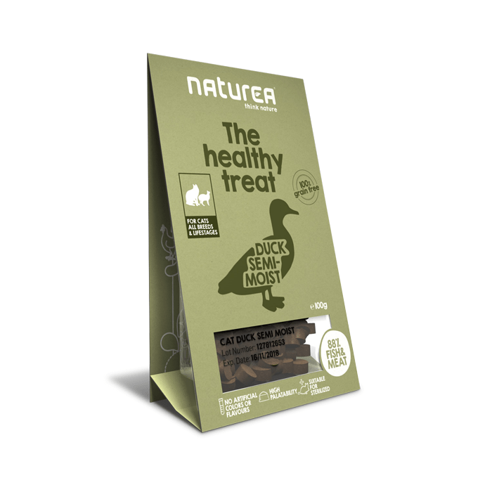 Naturea Treats Gato Duck Snack 100 g