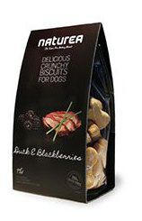 [NR091] NATUREA BISCUITS DUCK & BLACKBERRIES 140GR