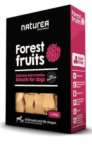 Naturea Biscuits Forest Fruits Snack para Cão 140 g