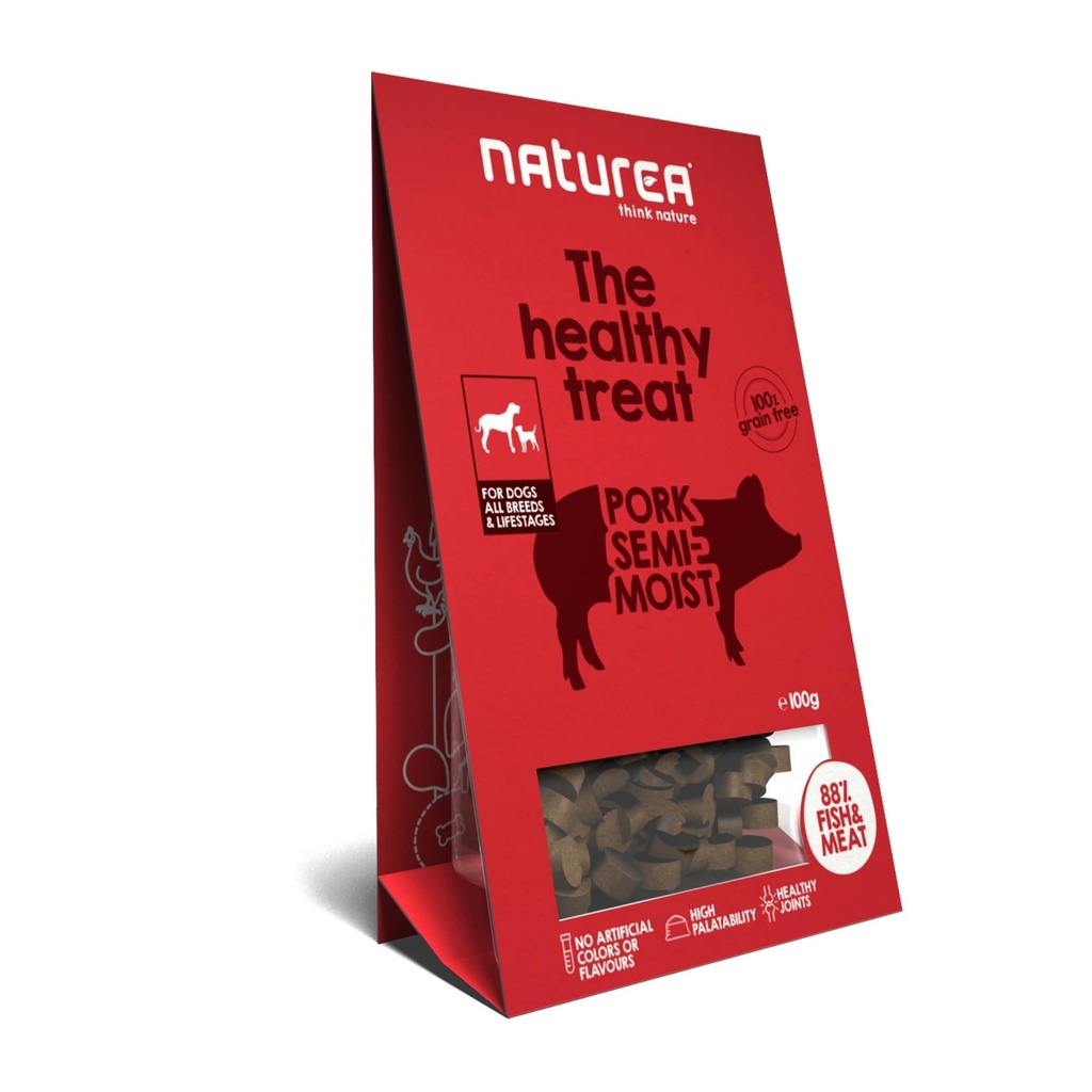 [NR116] NATUREA TREATS CAO PORK 100G