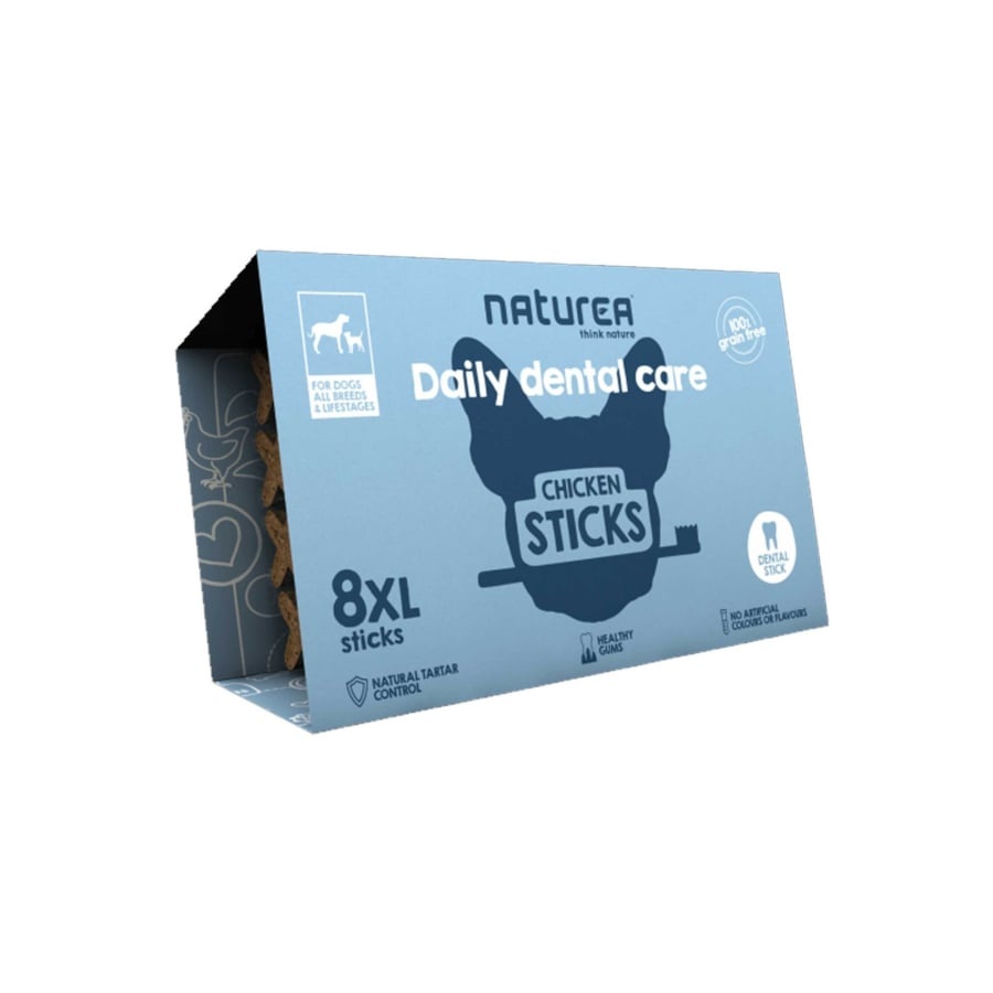Naturea Dental Sticks Chichen XL (8Sticks) para Cão e Gato 100 g
