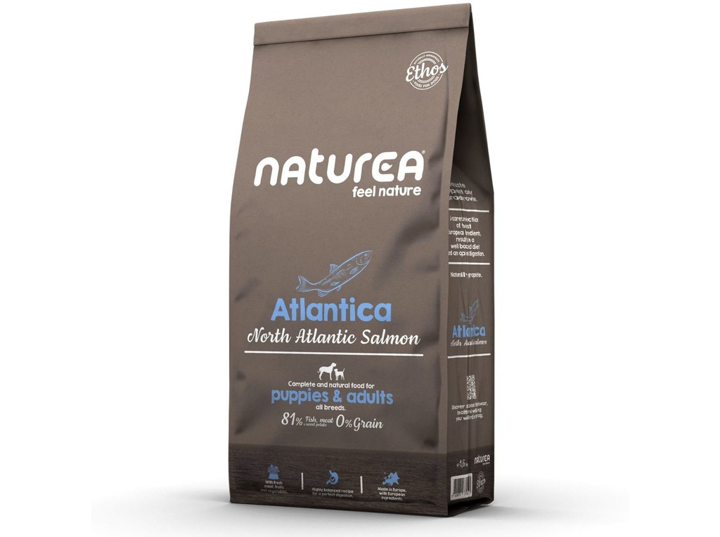 Ethos Atlantica North Seas Salmon Ração Seca para Cão 1,6 kg