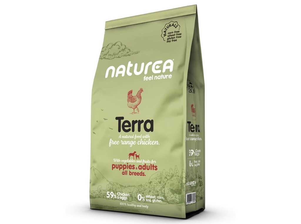 Naturals Terra Free Range Chicken Ração Seca para Cão 2 kg