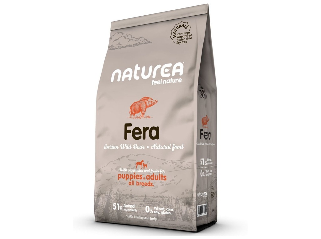 Naturals Fera Iberian Wild Boar Ração Seca para Cão 2 kg