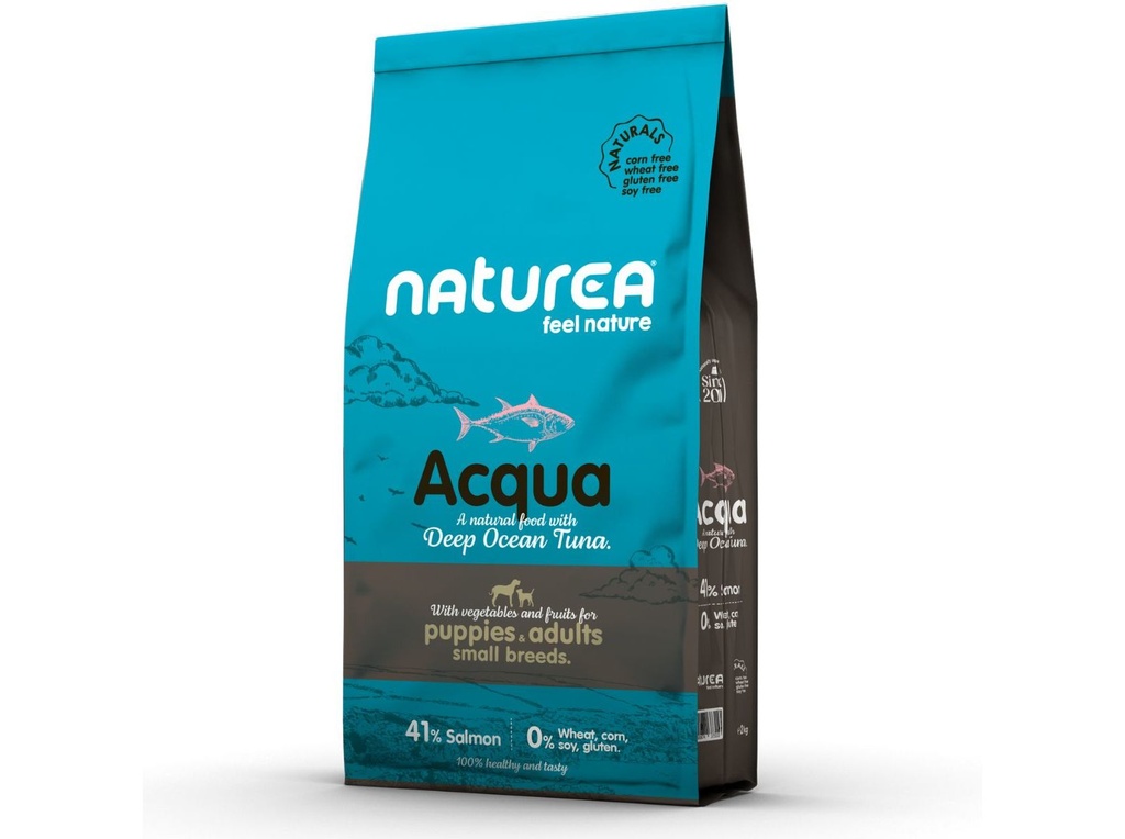 Naturals Acqua Deep Ocean Tuna Small Breed Ração Seca para Cão 2 kg