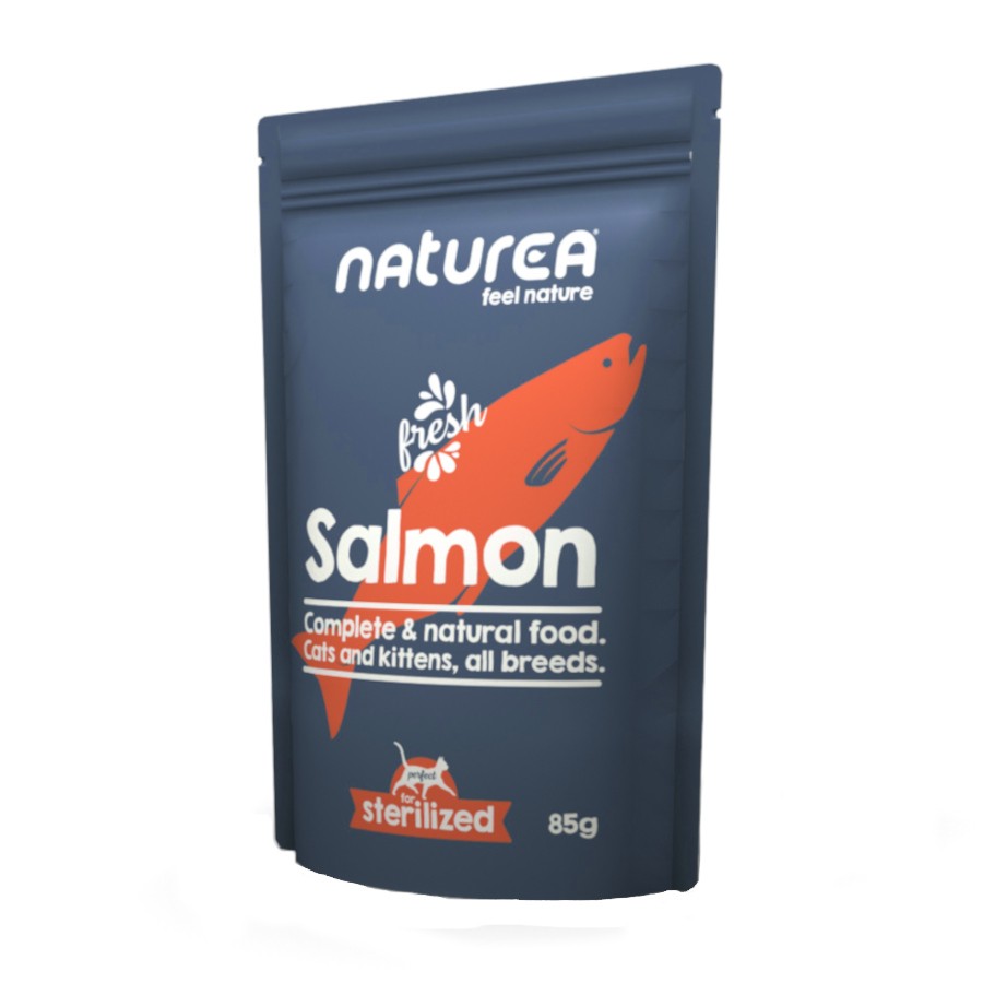 Naturea Wetfood Cat & Kitten Salmon Ração Seca para Gato 85 g