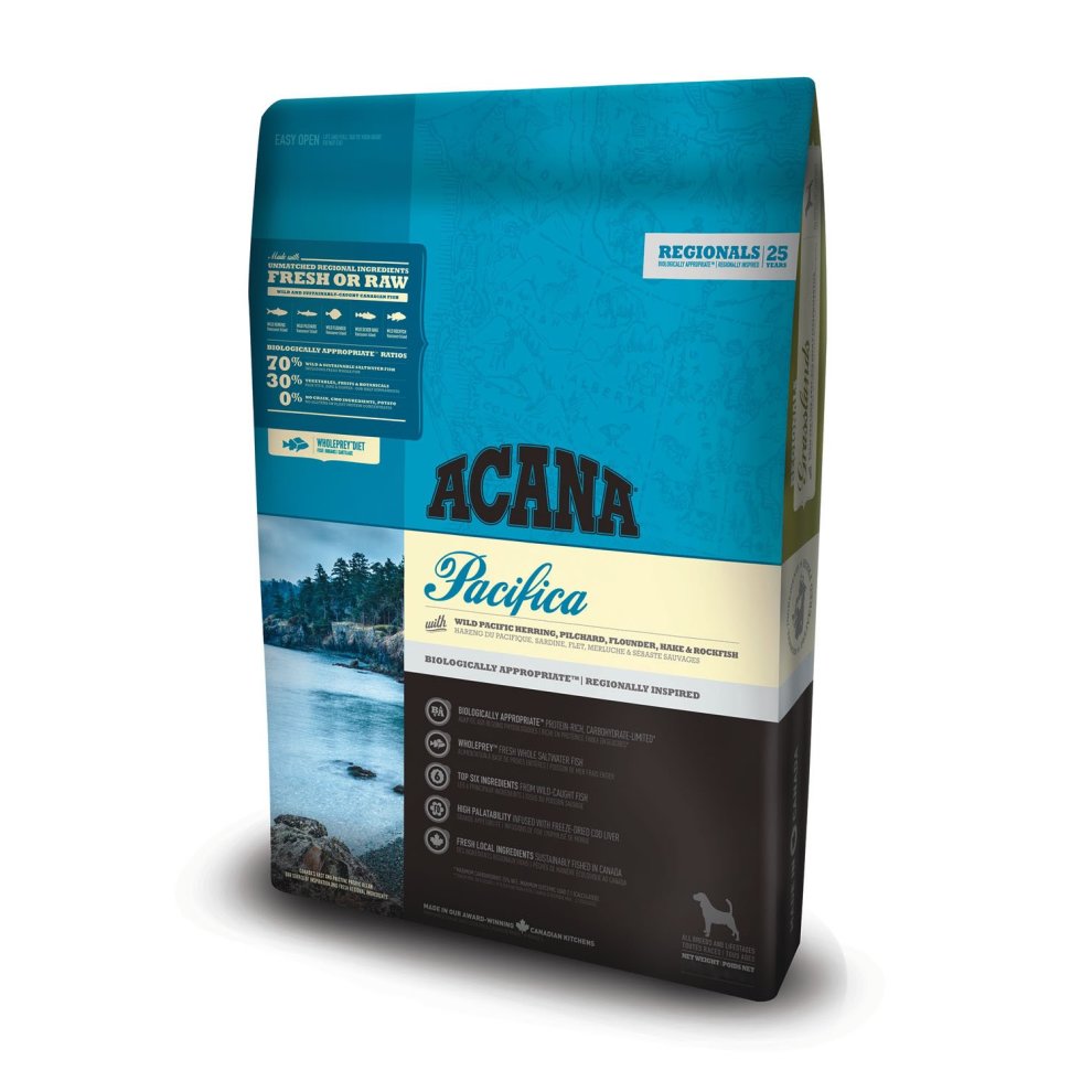 ACANA Pacifica Dog Ração Seca para Cão 11,4 kg