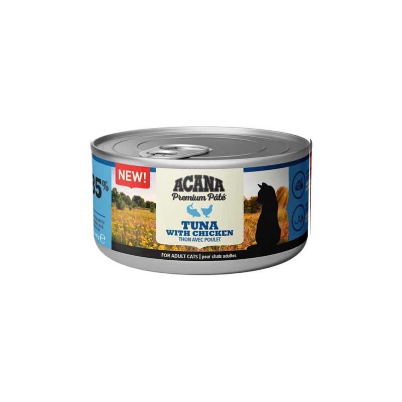 [AWT] ACANA PREMIUM PATE TUNA & CHICKEN 85 GRS