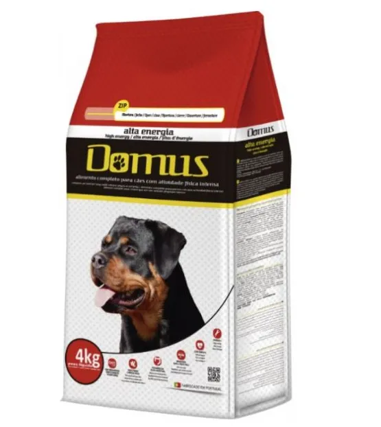 Domus Cão Alta Energia Ração Seca 4 kg