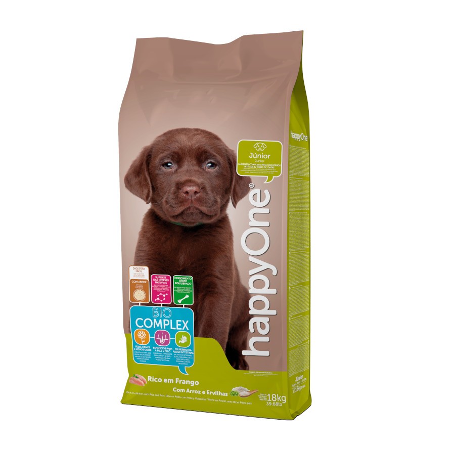 HappyOne Cão Júnior Ração Seca 18 kg
