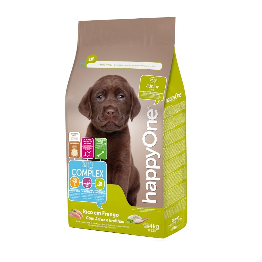 HappyOne Cão Júnior Ração Seca 4 kg