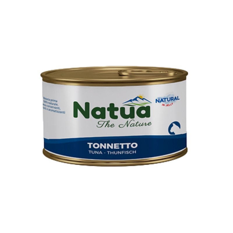 Natua Gato Lata Gel. Atum Alimento Húmido 85 g