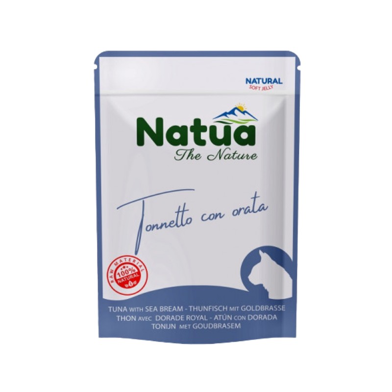 Natua Gato Pouch Atum & Dourada Alimento Húmido 70 g