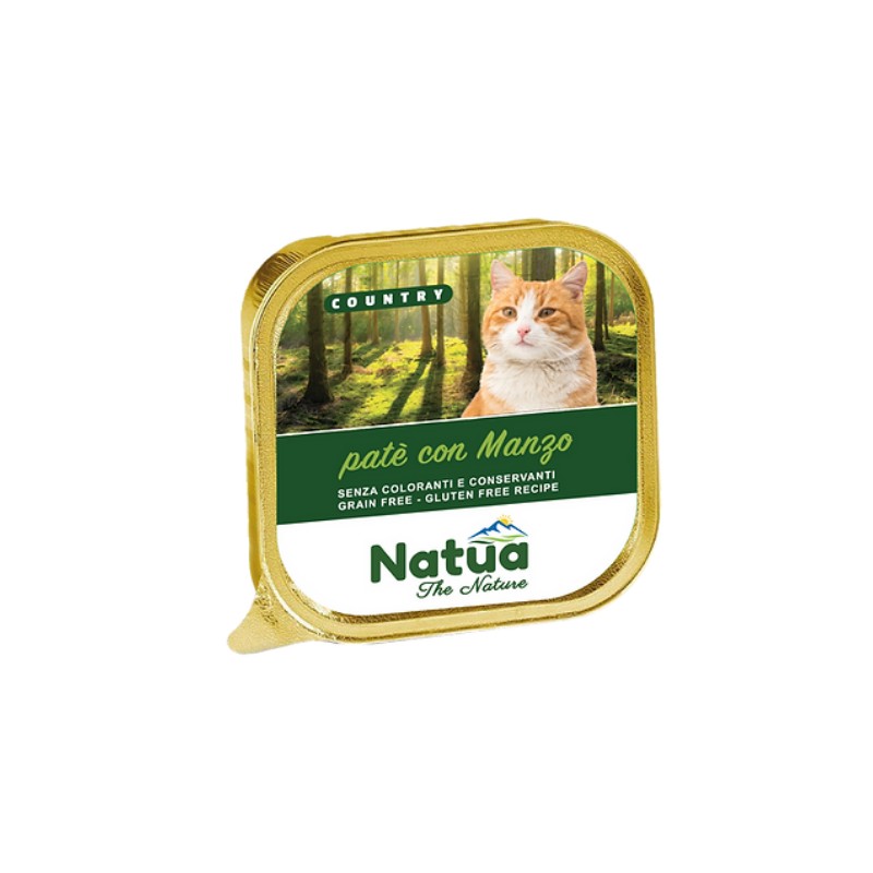 Natua Gato Country Vaca Alimento Húmido 100 g