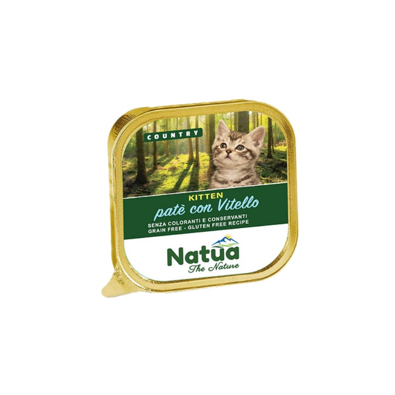 Natua Gato Country Vaca (Kitten) Ração Seca 100 g