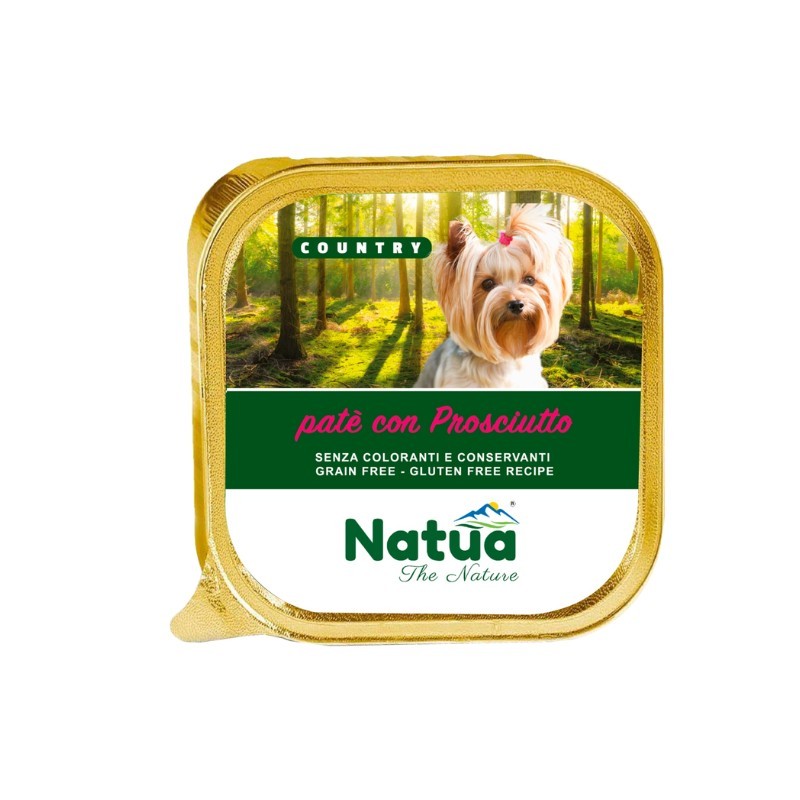 Natua C3o Country Presunto Alimento Húmido para Cão 100 g