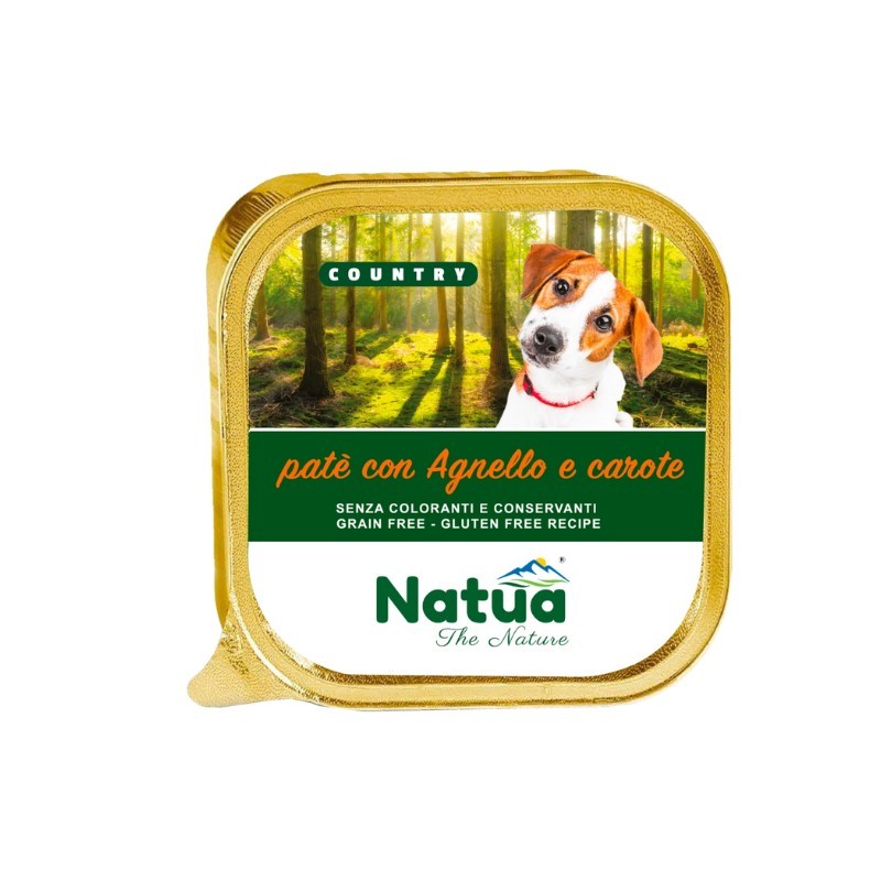 Natua C3o Country Cordeiro & Cenoura Alimento Húmido para Cão 100 g