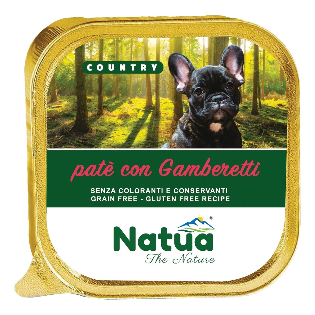 Natua C3o Country Gambas Alimento Húmido para Cão 100 g